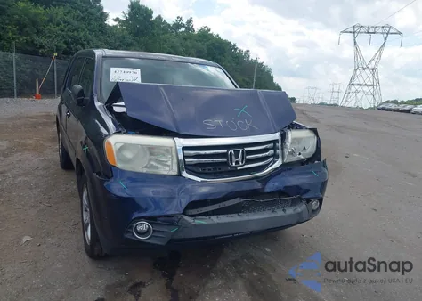 2014 Honda Pilot Ex-L из США, поврежденный, VIN 5FNYF4H74EB025132